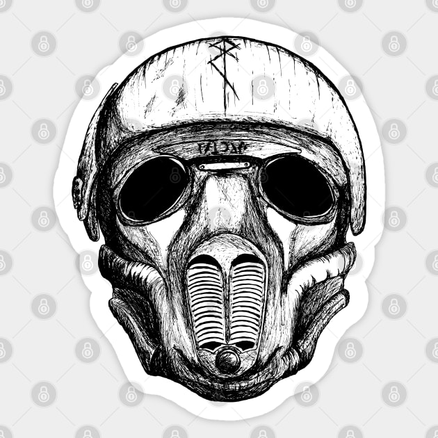 Ebbe - Dust And Gears Sticker by surmind